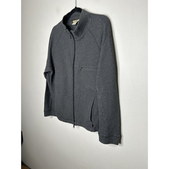 Woolrich Full Zip Long Sleeve Sweater Jacket Gray Women’s Size XL - Picture 5 of 10